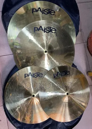 Paiste Complete Bronze Cymbal Set – Hi-Hat, Crash, Ride & Splash for Studio & Live Performance