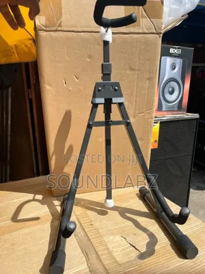 Folding Tripod Guitar Stand – Universal A-Frame Support for Acoustic, Electric & Bass Guitars