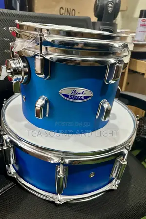 Pearl Decade 5 Piece Complete Drum Set | Complete Drum Kit | Hardware Included | Stage & Practice Ready