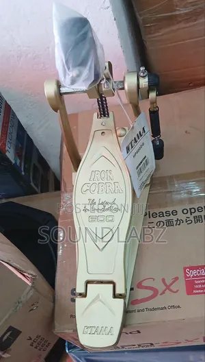 TAMA Iron Cobra Bass Drum Pedal – Smooth Cam Drive, Adjustable Beater & Durable Single Kick Pedal