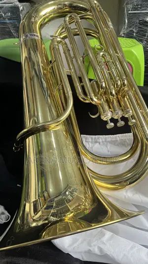 Tuba Gold Color – Professional Euphonium, Tuba & Baritone Brass Instrument