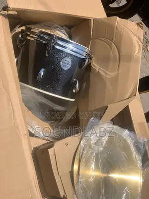 TAMA Rock Roll 5pc Drum Set W/Cymbal(1cymbal)- Black Sparkle – Complete Drum Cymbal Set for Beginners & Professionals