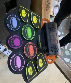 5-Piece Acoustic Drum Set – Complete Hardware & Cymbal Package