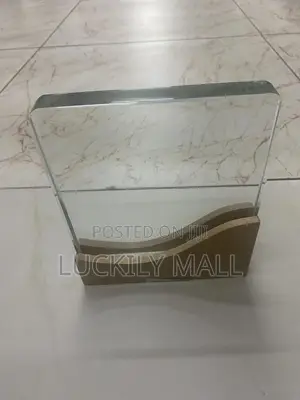 Crystal Award Trophy – Premium Optically Clear Glass Trophy for Events & Competitions
