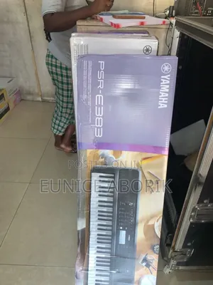 Yamaha PSR-E383 61-Key Touch-Sensitive Portable Keyboard – 650 Voices & 260 Styles