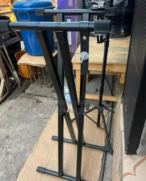 Double-braced X-style Adjustable Keyboard Stand