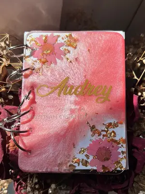 Custom Resin Diary – Personalised Resin-Cover Diary with Your Choice of Design & Colour