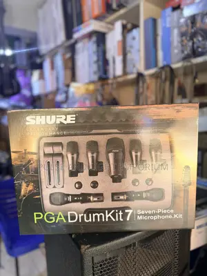 EV 5-Piece Acoustic Drum Set – Bass Drum, Toms, Snare, Hi-Hat & Hardware Included