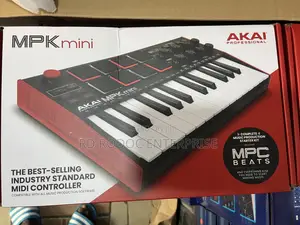 Akai MPK MIDI Keyboard Controller – 25/49-Key USB MIDI Controller with MPC Pads & Arpeggiator
