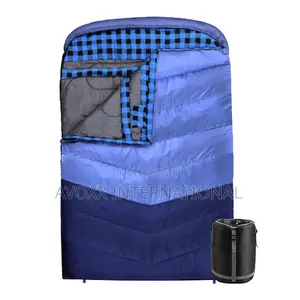 Coastrail Outdoor Double Sleeping Bag Queen | Queen Size | 3-Season | Soft Lining | Couples & Family Camping