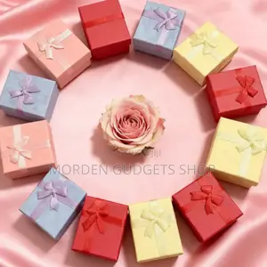 12-Piece Cardboard Ring & Jewellery Gift Box Set – Elegant Presentation Boxes for Occasions