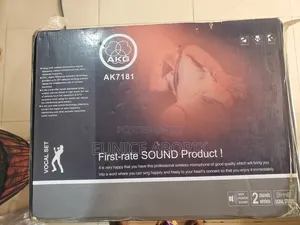 AKG Wireless Cordless Microphone – Professional UHF Vocal Mic for Live Stage & Event Performance