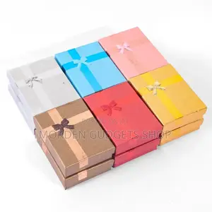 12-Piece Cardboard Ring & Jewellery Gift Box Set – Elegant Presentation Boxes for Occasions