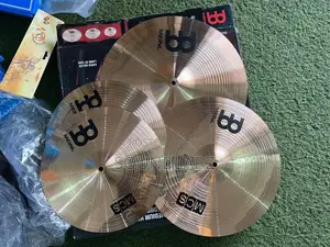 Meinl 4-Piece Cymbal Set – Complete Bronze Alloy Drum Cymbal Pack