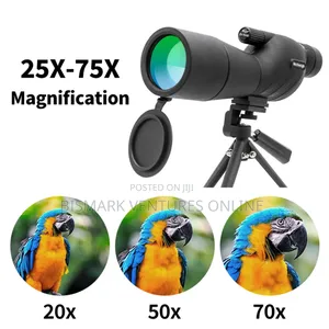 25-75x Zoom Out Monocular Telescope | Variable Zoom | BAK4 Prism | HD Glass | Waterproof | Bird Watching & Hunting