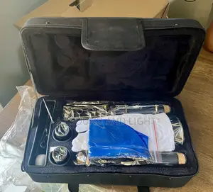 Student Bb Clarinet with Complete Case – Nickel-Plated Keys, Full Outfit with Mouthpiece & Reeds