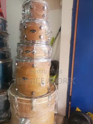 Pearl Drums 5set – Complete 5-Piece Professional Acoustic Drum Kit