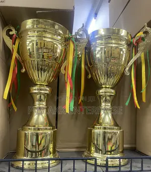 Award Trophy Cup – Elegant Gold-Plated Trophy for Sports, Schools & Corporate Events