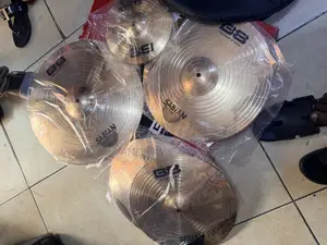 Sabian B8 Complete Cymbal Set – B8 Bronze Alloy Hi-Hat, Crash & Ride Pack for Developing Drummers