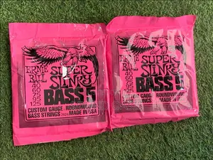 Super Slinky Nickelwound Electric Bass String 45-100 Gauge | Tonewoods Construction | Precise Tuning | Bow Included