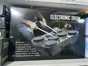 Portable Digital Drum – Complete 5-Piece Professional Acoustic Drum Kit