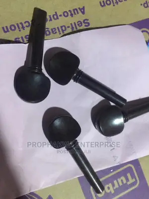 Violin Pegs - Professional Grade | Spruce Top | Maple Back | Ebony Fingerboard | Bow & Rosin Included