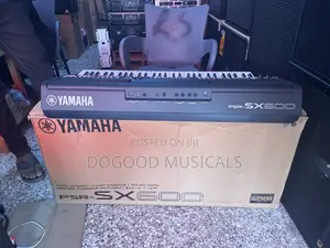 Yamaha Psr-sx600 Keyboard - Professional Grade | Touch-Sensitive Keys | Built-in Voices & Rhythms | Beginner to Pro