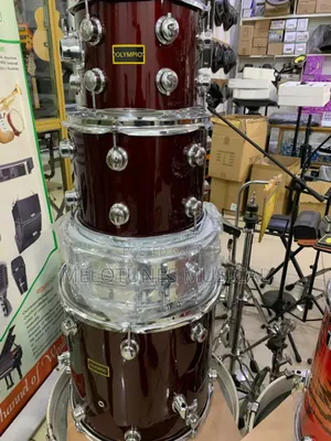 Olympic 5-piece Professional Drumset | Complete Drum Kit | Hardware Included | Stage & Practice Ready