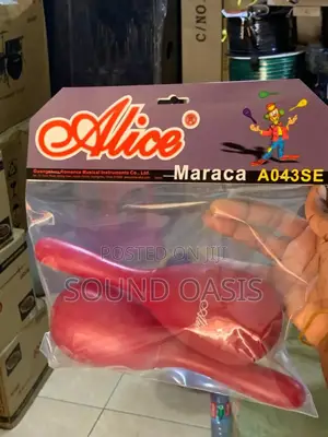 Alice A043SE Plastic Maracas – Bright-Tone Colour Rhythm Shaker for Gospel, Latin & Afrobeats