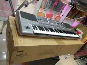 Korg Pa900 61-key Professional Arranger Workstation(61-key Keyboard) | Touch-Sensitive Keys | Built-in Voices & Rhythms | Beginner to Pro