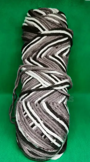 8-Ply 100g Variegated Milk Cotton Yarn – Soft Multicolour Crochet Yarn for All Projects