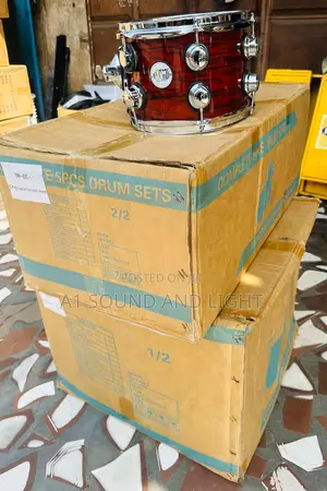 Dw Series 5 Pcs Drum Set [double Cymbals] | Complete Drum Kit | Hardware Included | Stage & Practice Ready