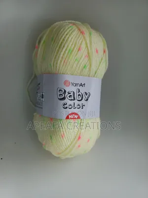 Yarnart Baby Colour Acrylic Yarn – 150m Fine Weight Yarn for Baby Projects