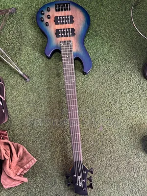 Ibanez Active Bass Guitar [blue] | Active Pickups | Deep Low-End Tone | Professional Electric Bass