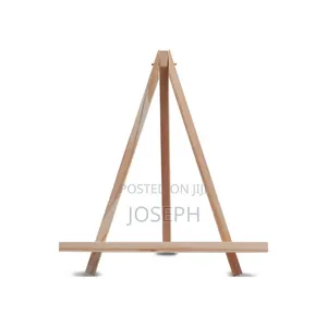 Wooden Mini Table-Top Easel Stand – Small Wooden Easel for Painting & Display, Pack of 100