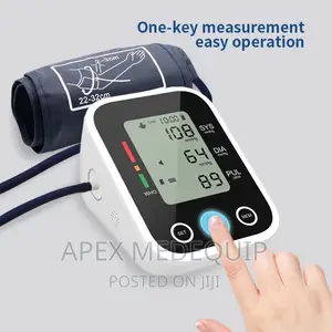 Blood Pressure Monitor With Big Cuff Size + Voice Function