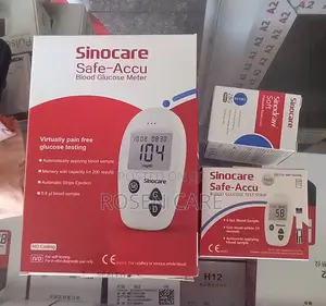 Glucometer Sugar Level Glucose Meter Monitor With 50 Strips | Fast 5-Second Results | No Coding | Micro Blood Sample | Memory Storage | Lancets Included