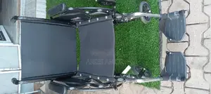 Wheelchair (American Type) | Durable Frame | Padded Seat | Foldable | Armrests & Footrests | All-Day Comfort