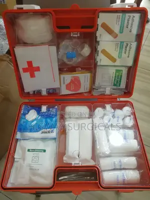 First Aid Box | CE Certified | Essential Supplies | Compact | Home Office & Travel Ready