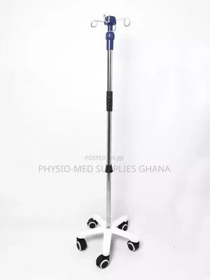 Drip Stand/Infusion Stand – Clinical Furniture – Overbed Table, Medicine Trolley & Ward Screen
