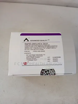 Rapid Anti HCV Test | HCV Antibody Detection | Rapid 15-Min Result | Whole Blood | CE Certified | POC