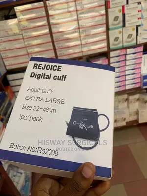 Extra Bp Cuff | Universal Fit | 22–52cm | Latex-Free | Multi-Patient | Compatible All BP Meters