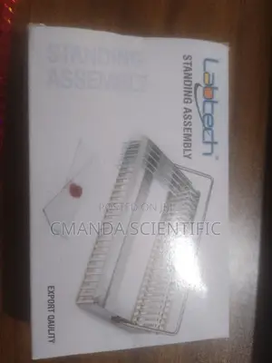 Staining Rack | Stainless Steel | 25-Hole | Corrosion-Resistant | Slide Staining | Lab Grade