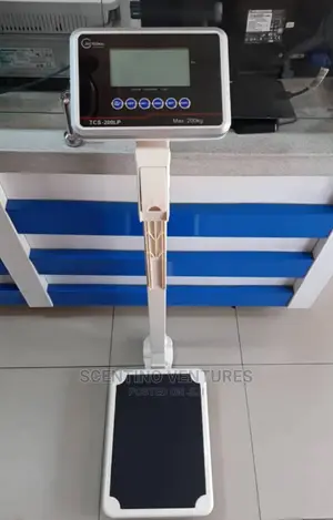 Digital Weighing Scale With Hight | Dual Height & Weight | BMI Display | Digital | Auto-Zero | Clinic & Hospital Use