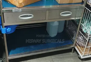 Medical Trolley With Drawers (2 Steps)