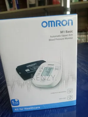 Omron M1 (Bp Monitor) | Clinically Validated | Upper Arm | One-Touch | Large Display | Hypertension Indicator