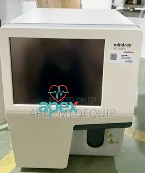 Mindray BC 5000 5-Part Auto Hematology Analyzer (Homeused) | CBC + 5-Part Diff | 23 Parameters | 3 Histograms | High-Throughput | Auto Calibration