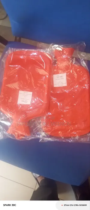 Hot Water Bottle Normal | Rubber/PVC | Heat Therapy | Cramp & Muscle Relief | Leak-Proof | Reusable