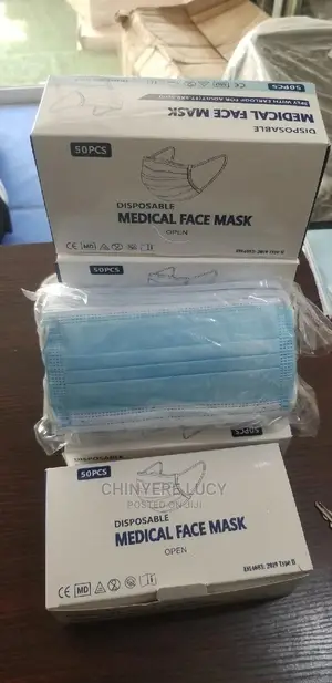Medical Face Mask | ≥95% Filtration | Multi-Layer | Adjustable Nose Clip | BFE ≥99% | CE Certified