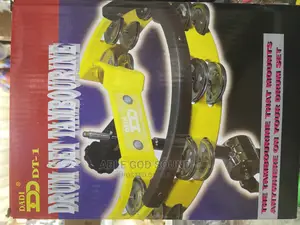 Drum Set Tambourine - Professional Grade | Complete Drum Kit | Hardware Included | Stage & Practice Ready